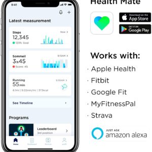 Withings Steel HR Hybrid Smartwatch – Activity, Sleep, Fitness and Heart Rate Tracker with Connected GPS